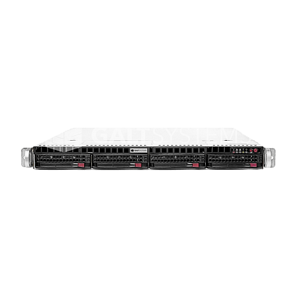 Сервер Supermicro SYS-6017R CSE-815 noCPU X9DRD-EF-UCO14 16хDDR3 softRaid IPMI 1х560W PSU Ethernet 2х1Gb/s 4х3,5" BPN SAS815TQ FCLGA2011